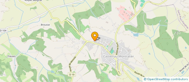 localisation de l'entreprise MONSIEUR GERARD COULANGE à CASTELNAU-MONTRATIER