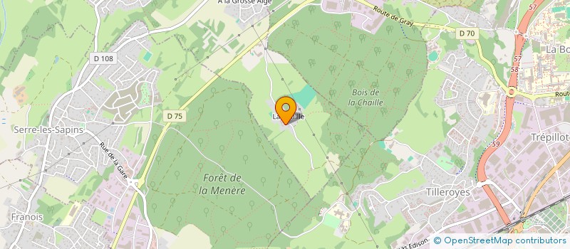 localisation de l'entreprise MONSIEUR GERARD COULON  POUILLEY-LES-VIGNES