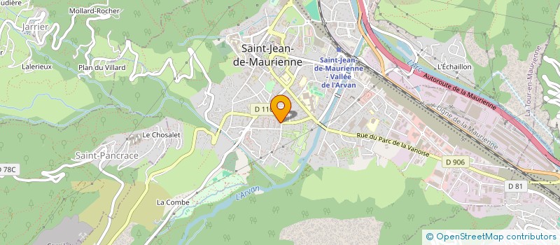 localisation de l'entreprise MONSIEUR GERARD COVAREL à SAINT-JEAN-DE-MAURIENNE