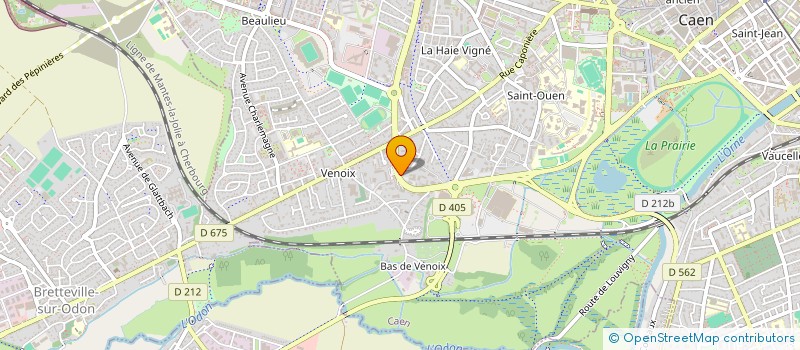 localisation de l'entreprise MONSIEUR GERARD COZE à CAEN