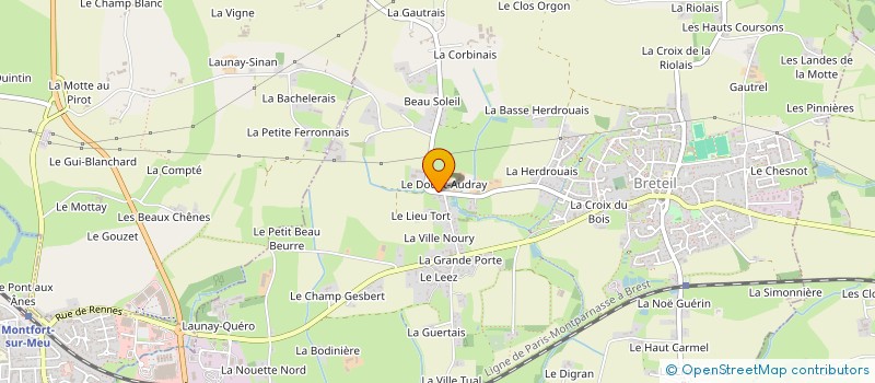 localisation de l'entreprise MONSIEUR GERARD CRAMBERT à BRETEIL