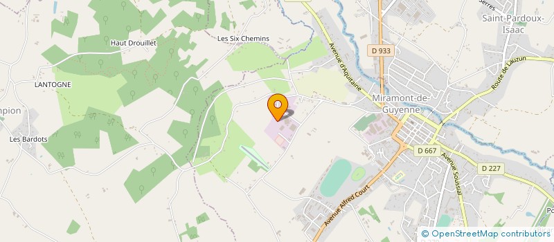 localisation de l'entreprise MONSIEUR GERARD CRESPEL à MIRAMONT-DE-GUYENNE