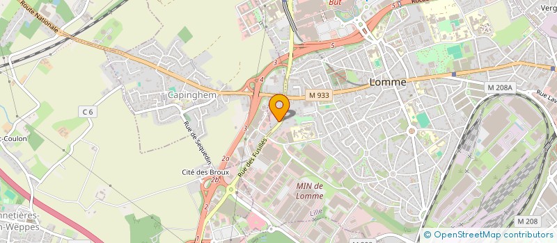 localisation de l'entreprise MONSIEUR GERARD CRESPEL à LILLE