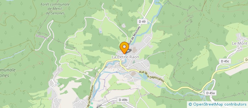 localisation de l'entreprise MONSIEUR GERARD CRIPIA  LA PETITE-RAON