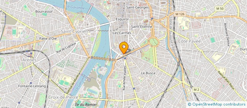 localisation de l'entreprise MONSIEUR GERARD CROUAU à TOULOUSE