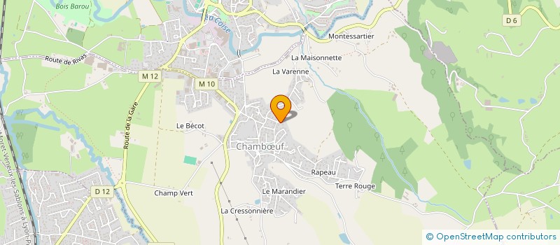 localisation de l'entreprise MONSIEUR GERARD CROUZET à CHAMBŒUF