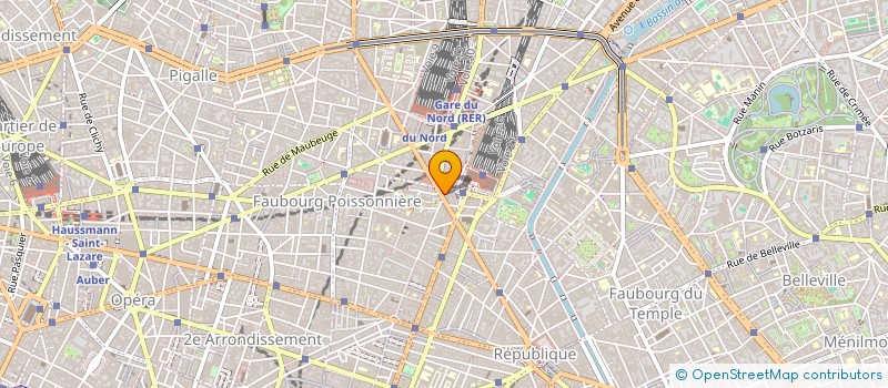 localisation de l'entreprise MONSIEUR GERARD CROVISIER  PARIS