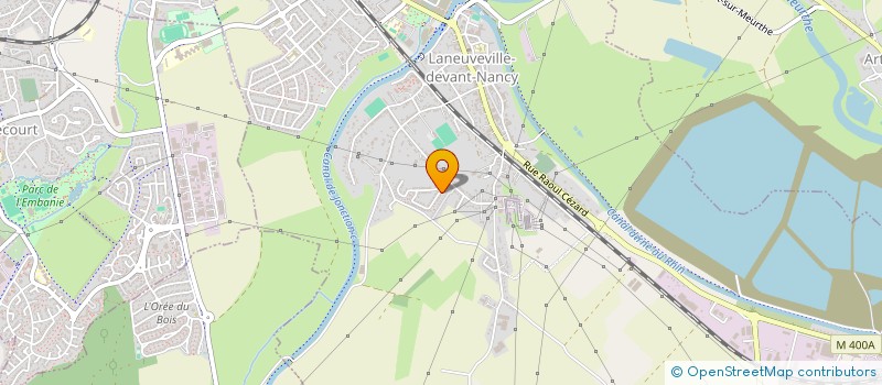 localisation de l'entreprise MONSIEUR GERARD CUNY  LANEUVEVILLE-DEVANT-NANCY