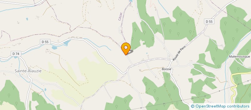 localisation de l'entreprise MONSIEUR GERARD CUQUEL  CASTELNAU-MONTRATIER