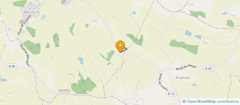 localisation de l'entreprise MONSIEUR GERARD DA RUGNA  FIAC