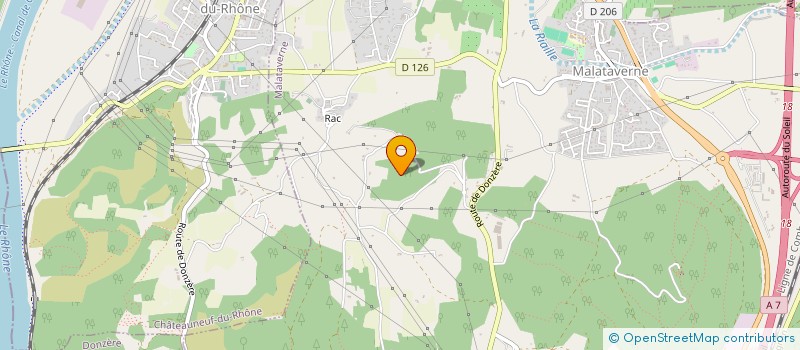 localisation de l'entreprise MONSIEUR GERARD DABBENE  MALATAVERNE