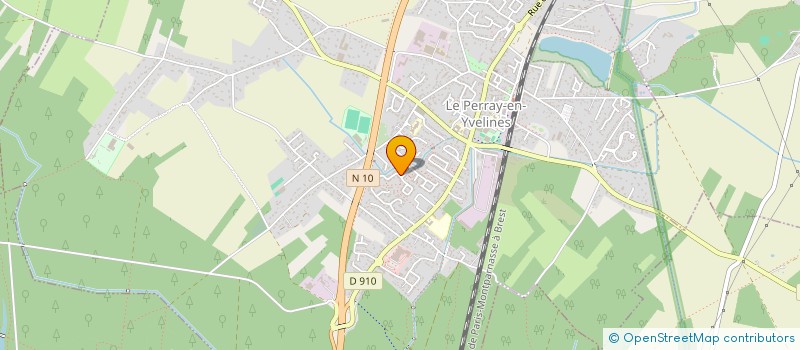 localisation de l'entreprise MONSIEUR GERARD DALLEMAGNE  LE PERRAY-EN-YVELINES