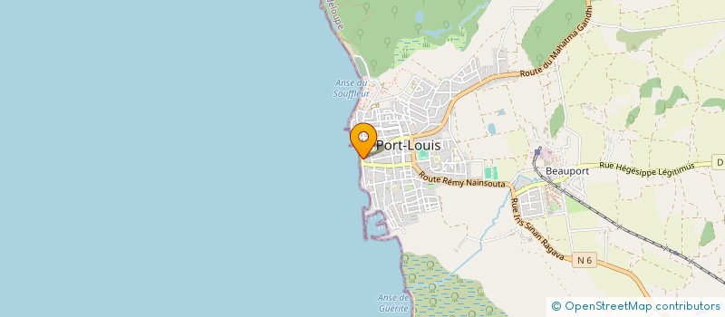 localisation de l'entreprise MONSIEUR GERARD DAMAS à PORT-LOUIS