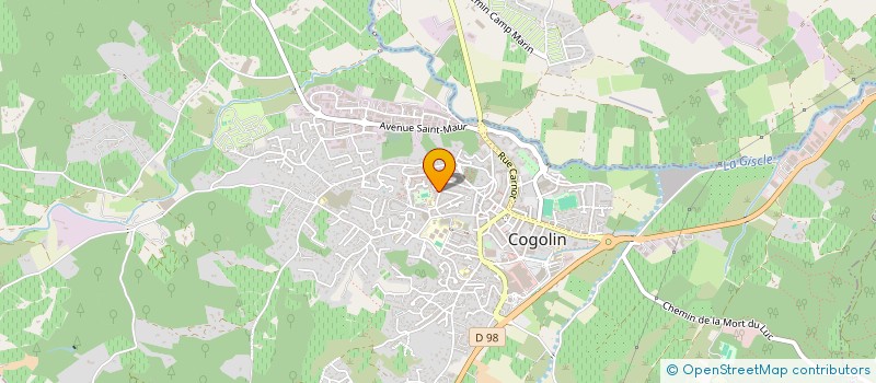 localisation de l'entreprise MONSIEUR GERARD DAMBRY à COGOLIN