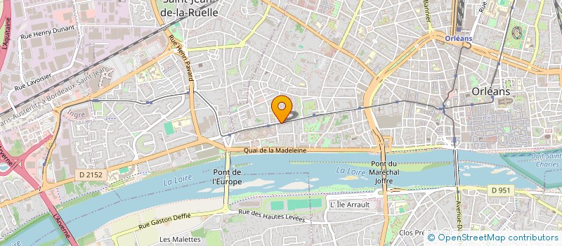 localisation de l'entreprise MONSIEUR GERARD DAMIEN à ORLEANS
