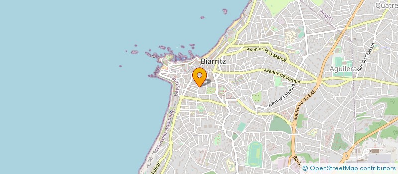 localisation de l'entreprise MONSIEUR GERARD DARBO à BIARRITZ