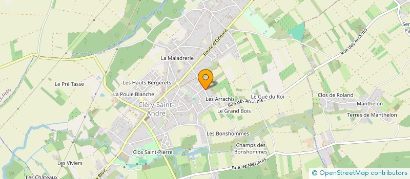 localisation de l'entreprise MONSIEUR GERARD DARBONVILLE à CLERY-SAINT-ANDRE
