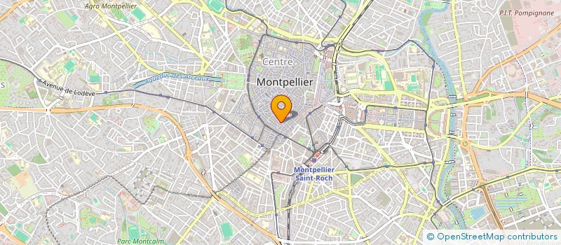 localisation de l'entreprise MONSIEUR GERARD DAST à MONTPELLIER