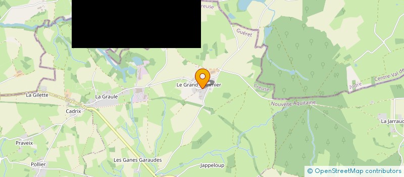 localisation de l'entreprise MONSIEUR GERARD DAUDON  LA FORET-DU-TEMPLE