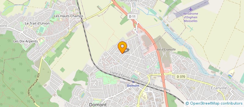 localisation de l'entreprise MONSIEUR GERARD DAYET  DOMONT