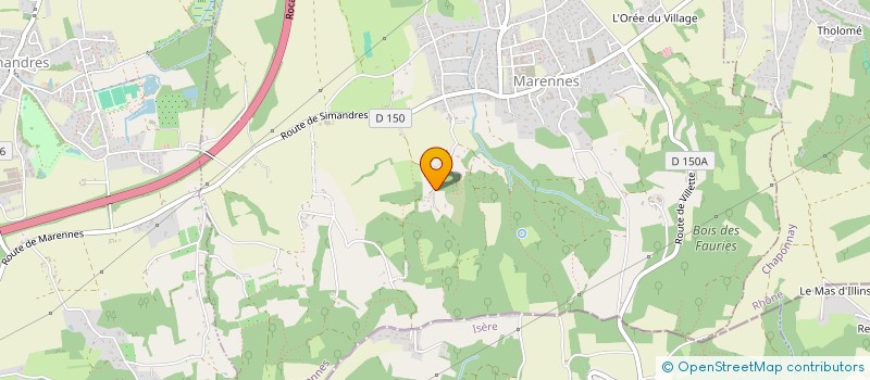 localisation de l'entreprise MONSIEUR GERARD DE BONIS  MARENNES