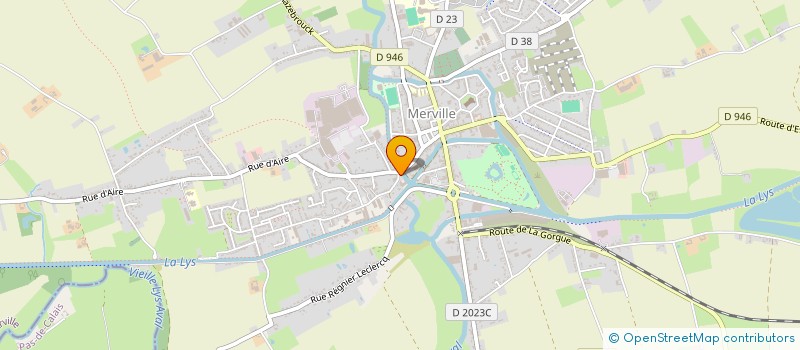 localisation de l'entreprise MONSIEUR GERARD DE CEAUDRIZ  MERVILLE