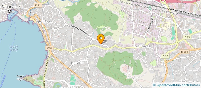 localisation de l'entreprise MONSIEUR GERARD DE CRESCENZO  MARSEILLE