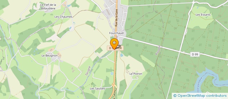 localisation de l'entreprise MONSIEUR GERARD DE FLEURIAU  SAINT-MICHEL-LE-CLOUCQ