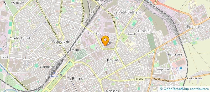 localisation de l'entreprise MONSIEUR GERARD DE KEUKELEIRE  REIMS