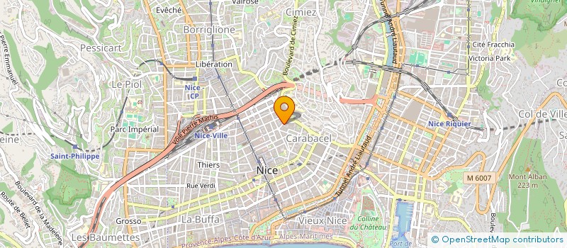 localisation de l'entreprise MONSIEUR GERARD DE-SAINT-FERREOL  NICE