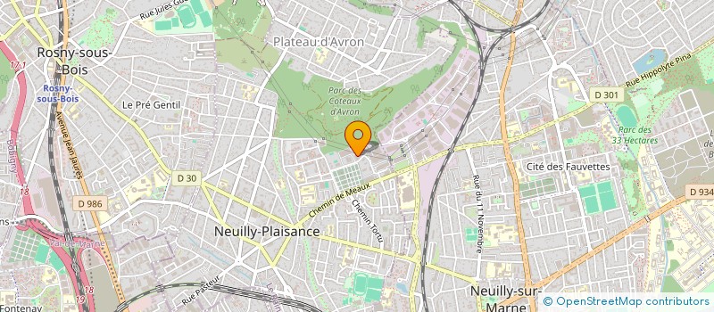 localisation de l'entreprise MONSIEUR GERARD DE SIA à NEUILLY-PLAISANCE