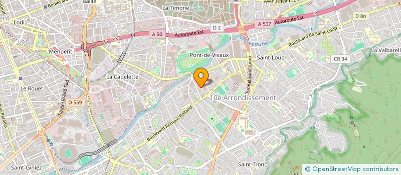 localisation de l'entreprise MONSIEUR GERARD DE SIMONE à MARSEILLE