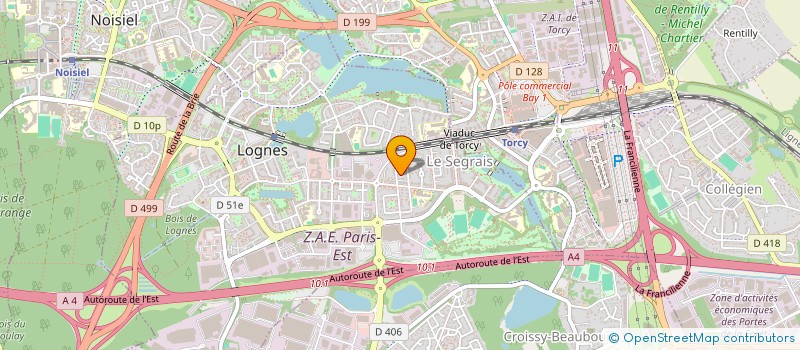 localisation de l'entreprise MONSIEUR GERARD DE TOMBEUR à LOGNES