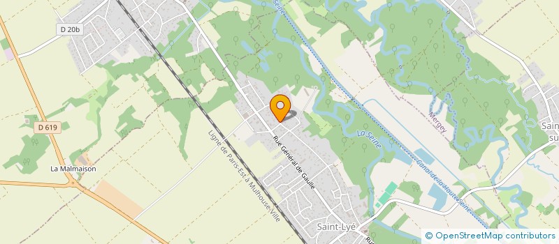 localisation de l'entreprise MONSIEUR GERARD DEBERDT  SAINT-LYE