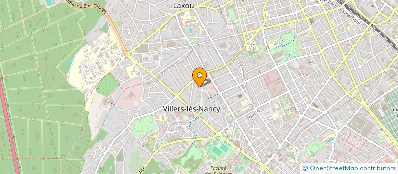 localisation de l'entreprise MONSIEUR GERARD DEFRANOUX  VILLERS-LES-NANCY