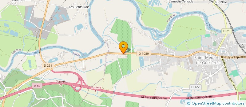 localisation de l'entreprise MONSIEUR GERARD DEGORCE  SAINT-MEDARD-DE-GUIZIERES