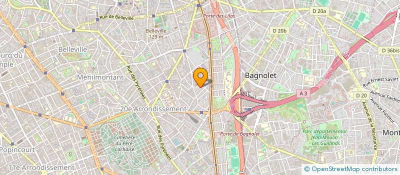 localisation de l'entreprise MONSIEUR GERARD DEHAIS  PARIS