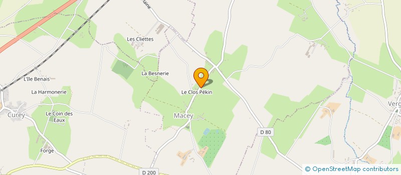 localisation de l'entreprise MONSIEUR GERARD DELACHIENNE à PONTORSON