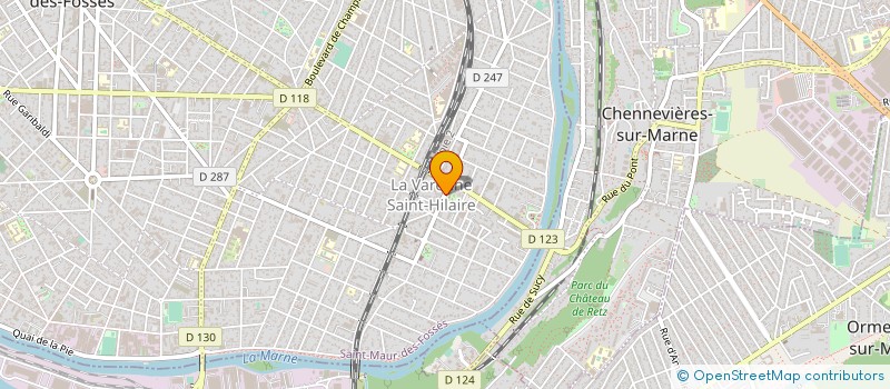 localisation de l'entreprise MONSIEUR GERARD DELAFOSSE  SAINT-MAUR-DES-FOSSES