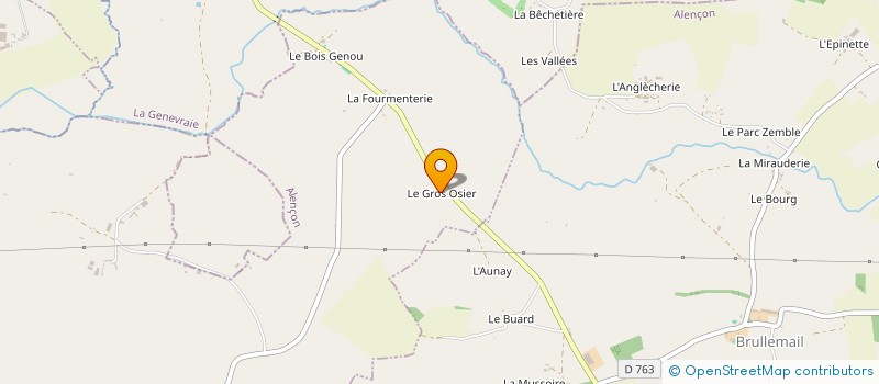localisation de l'entreprise MONSIEUR GERARD DELALANDRE à SAINT-LEONARD-DES-PARCS