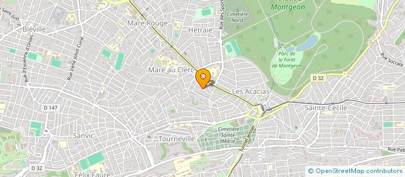 localisation de l'entreprise MONSIEUR GERARD DELALANDRE à LE HAVRE