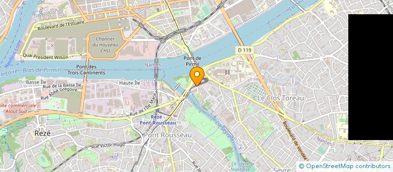 localisation de l'entreprise MONSIEUR GERARD DELANCHY à NANTES