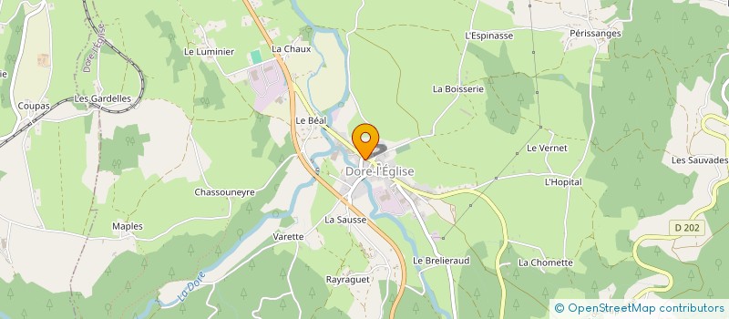 localisation de l'entreprise MONSIEUR GERARD DELAUNOIS à CHAUMONT-LE-BOURG