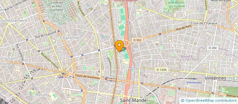 localisation de l'entreprise MONSIEUR GERARD DELBLOND  PARIS