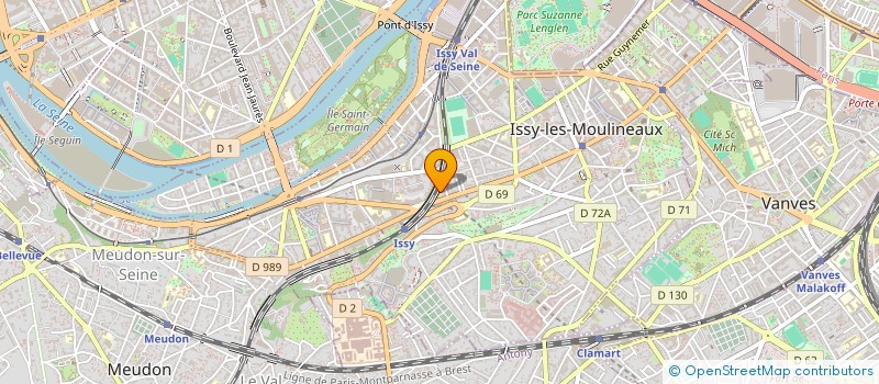 localisation de l'entreprise MONSIEUR GERARD DELFAU à ISSY-LES-MOULINEAUX