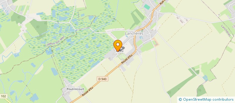 localisation de l'entreprise MONSIEUR GERARD DELOUBRIERE  LANCHERES