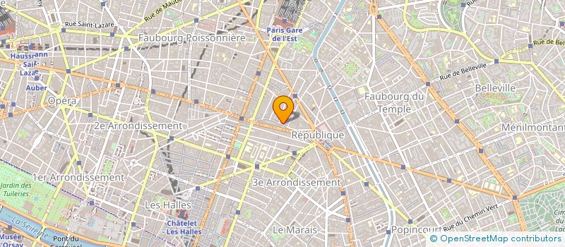 localisation de l'entreprise MONSIEUR GERARD DELOYE à PARIS