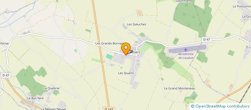 localisation de l'entreprise MONSIEUR GERARD DEMION  LOUDUN