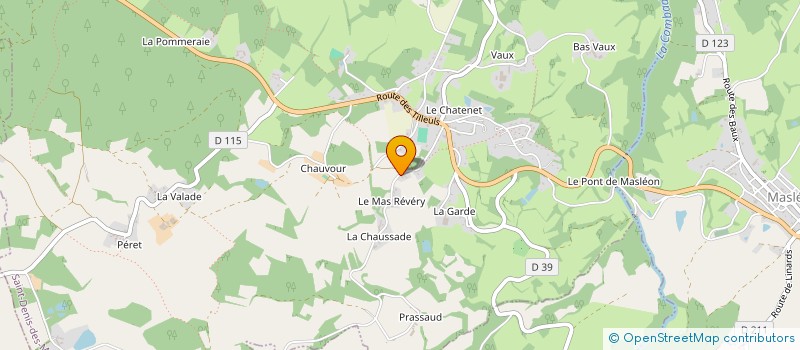 localisation de l'entreprise MONSIEUR GERARD DERRIER à SAINT-DENIS-DES-MURS