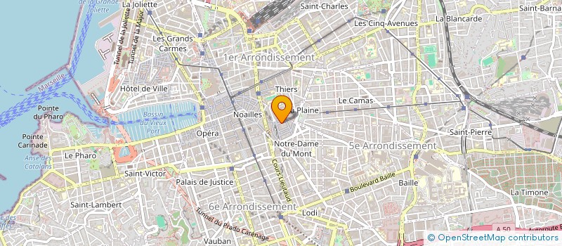 localisation de l'entreprise MONSIEUR GERARD DESBOEUF  MARSEILLE